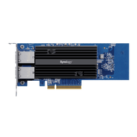 Adaptador de Red Synology E10G30-T2 | Doble Puerto 10 GbE | PCIe 3.0 x8 | Compatible con Synology | Link Aggregation.