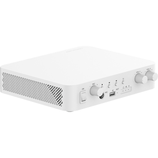 Amplificador | Compatible con Spotify | Bluetooth | 2 Canales | 40 W por Canal | Salida 4-8 Ω x 2 | 100V COM x 2 | 2 Zonas |  Musica Ambiental