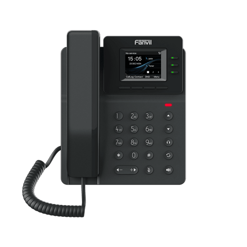 TELEFONO IP WI-FI PANTALLA A COLO 2.4 , 4 LINEAS SIP, CONFERENCIA 6 VIAS