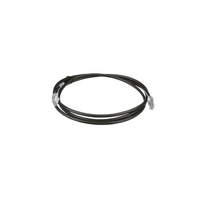 Cable de Parcheo UTP, Cat6A, 24 AWG, CM, Color Negro, 15.24 Metros (50 Pies)