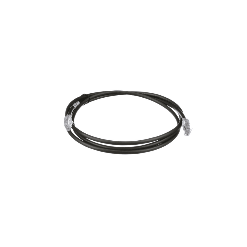 Cable de Parcheo UTP, Cat6A, 24 AWG, CM, Color Negro, 15.24 Metros (50 Pies)