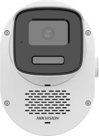 [SoundMax + ColorVu 3.0 + MD 3.0] Bala IP 4 Megapixel / Lente 4 mm / 50 mts IR + 50 mts Luz Blanca / Micrófono Integrado / ACUSENSE Lite / Exterior IP67 / WDR 120 dB / PoE / Micro SD
