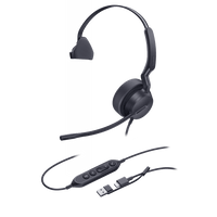 Diadema Alambrica UH42 SE Mono USB-C/A de Yealink con Sonido HD y Tecnología AI Noise Cancelling