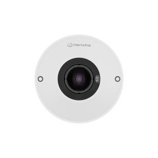 Cámara Ojo de Pez AI 12MP / Resolución 3584x2688 / Lente 1.76mm F1.8 / WDR 120dB / WiseNR II AI / Detección Persona-Vehiculo / PoE 7.3W / IP42 para uso interior