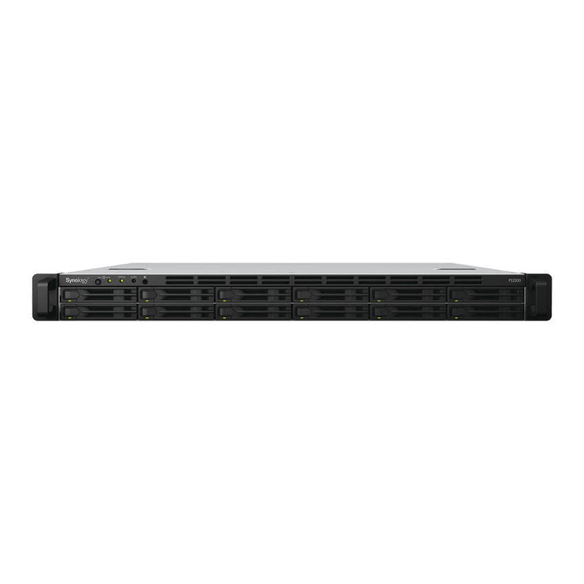 Servidor de Almacenamiento FlashStation FS2500/S | 12 Bahías SSD SATA 2.5" | 1U | 170,000 IOPS Lectura | 82,000 IOPS Escritura | 2 Puertos 10GbE | 2 Puertos 1GbE | Compatibilidad VMware, Hyper-V, XenServer, OpenStack .
