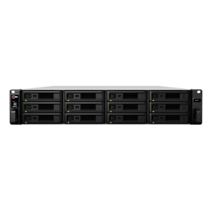 Unidad de Expansión Synology RX1217/RX1217RP | 12 Bahías de Disco | Compatible con SATA 3.5” y 2.5” | Expansión de Volumen en Línea | Fuentes de Alimentación Redundantes (RX1217RP) | Administración con