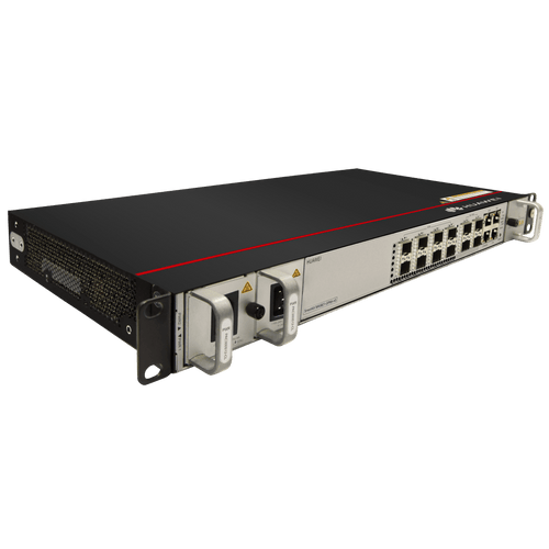 OLT GPON OptiXAccess 8 Puertos con Módulos C+, 4 Puertos Uplink (10GE/GE), Hasta 1024 ONTs, 2 Fuentes de Alimentación AC, 1 UR