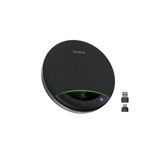 Altavoz de Conferencia SP96 de Yealink con Micrófonos 360° y Cancelación de Ruido Inteligente