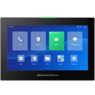 Estación de Intercomunicación SIP con Wi-Fi 6, Bluetooth y Control Total para Agendamiento de Salas y Edificios Inteligentes (Color Negro)