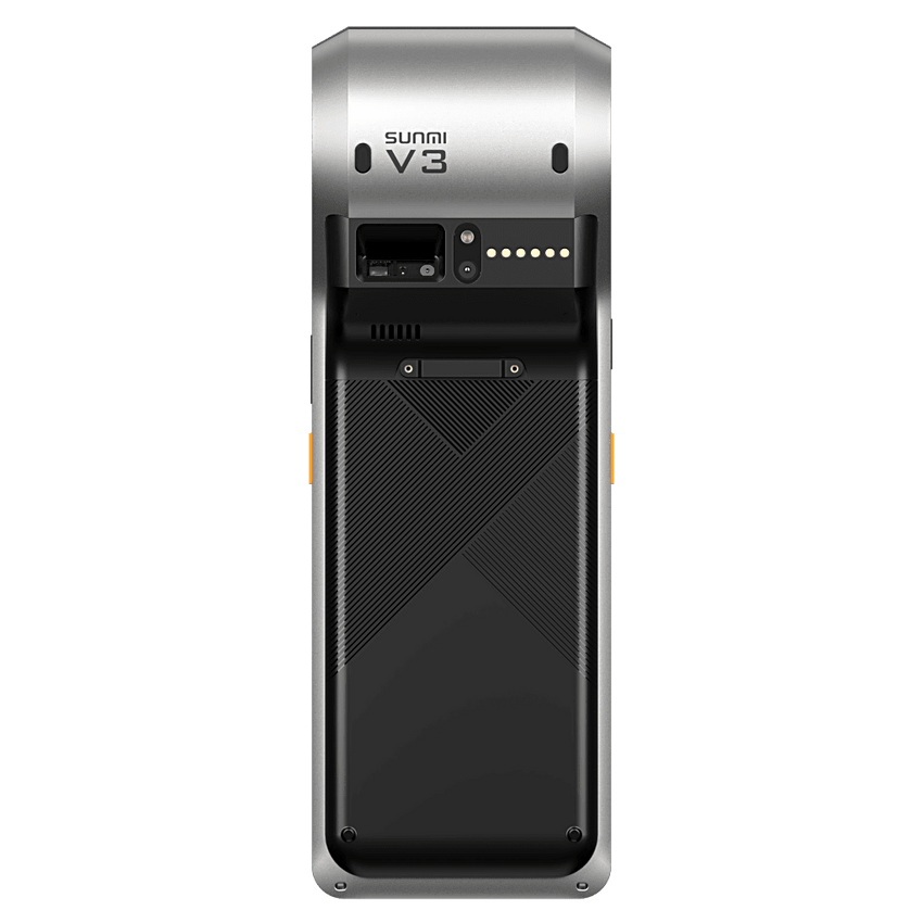 Terminal Punto de Venta / Android 14 / Qualcomm Octa-Core 2.4 GHz / 4GB RAM 64GB UFS / Wi-Fi 6E / Impresora Térmica Dual 58-80 mm / Escáner 2D +60% Alcance / NFC EMVCo / Batería 3800 mAh Extraíble / Resistente Caídas 1.2