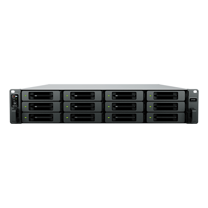 Dispositivo de Protección de Datos Synology ActiveProtect DP7200 | 2U Rack | AMD EPYC 7272 12 Núcleos | 32 GB RAM (Max 512 GB) | 10 HDD 12 TB RAID 6 + 1 Spare | 2 SSD 1920 GB RAID 1 | 2 Puertos 10 GbE | Protección Ransomware.
