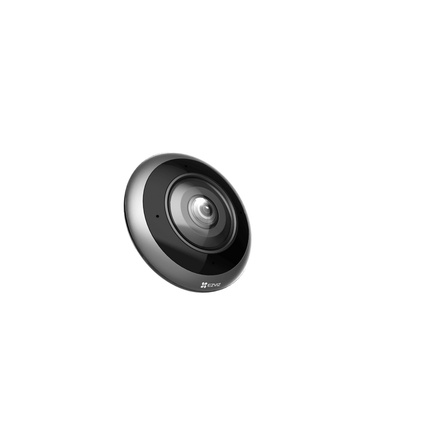 Cámara WiFi Panorámica Fisheye 360° / Resolución 3K+  / Visión Nocturna IR 10m / Detección IA Humana / Doble Banda 2.4-5GHz / Audio Bidireccional / Almacenamiento MicroSD 512GB / H.265