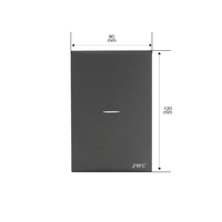 Placa con Interruptor Escalera  10 A 127 V  60 Hz.