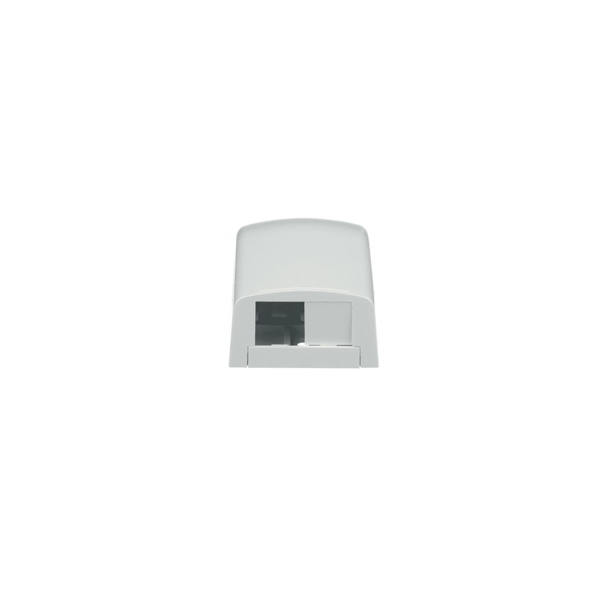 Caja de Montaje en Superficie, Para 2 Módulos Mini-Com, Color Blanco