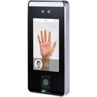Terminal Biométrico de Reconocimiento Facial / QR Code / Palm Vein / Detección de Mascarillas / Touchless / 5" Touch Screen / 6000 Plantillas Faciales / 3000 Plantillas Palma / WiFi Opcional