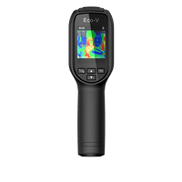 Eco-V - Cámara Termográfica Portátil / SuperIR 240 x 240 / Rango de -20°C a 550°C / Pantalla LCD 2.4" / Fusión Térmica-Visible / Memoria 4GB (30,000 imágenes) / Batería 8h