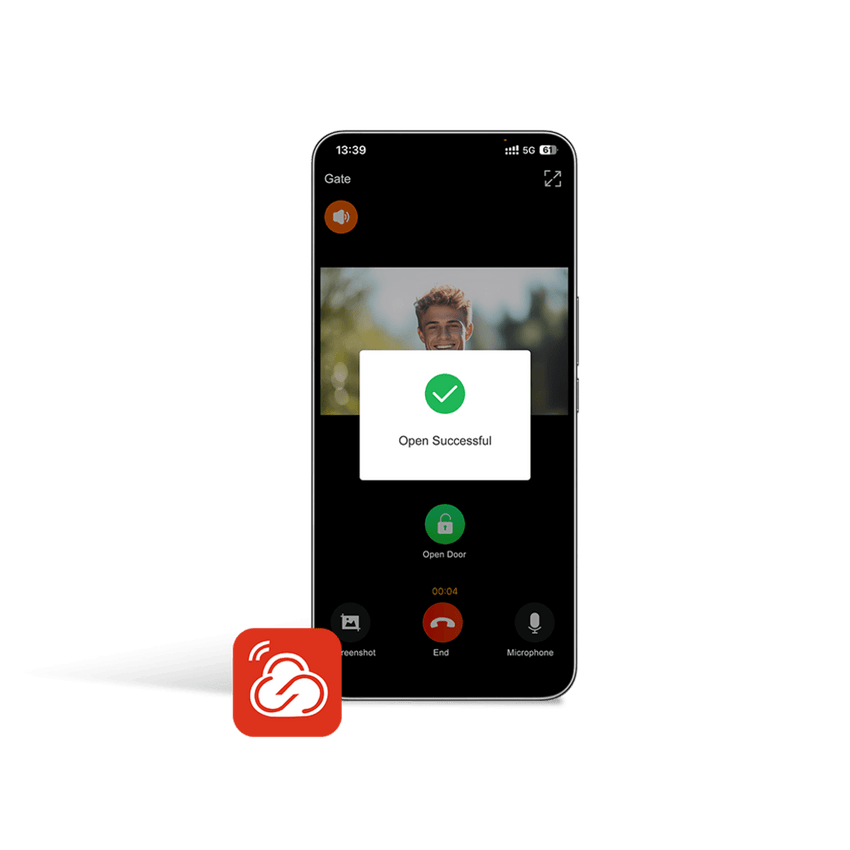 Licencia Permanente, Un Usuario Principal y 4 usuarios adicionales para App Fanvil Link , Monitoreo, Apertura Remota, Creación de Códigos QR