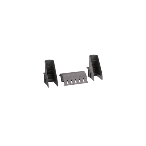 Kit de Bajada de Cables Para Charola Tipo Escalerilla, Con Control de Radio de Curvatura, Fabricado en Nylon 6.6, Color Negro