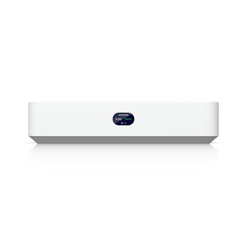 UniFi Protect UNVR-Instant – Grabador de Video en Red con Soporte para HDD de 3.5”, Switch PoE Integrado de 6 Puertos GbE (40W) y Puerto HDMI Viewport