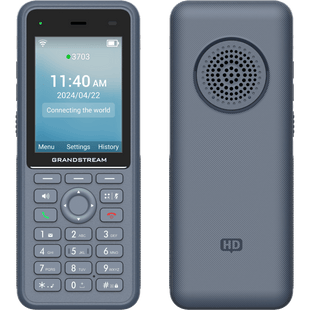 Teléfono IP Wi-Fi Inalámbrico WP836 / Wi-Fi 6 Doble Banda / IP69K Resistente a Exteriores / Batería 3000 mAh / 4 Conferencias / Bluetooth Integrado / USB Tipo C / Compatibilidad con Códec Opus HD