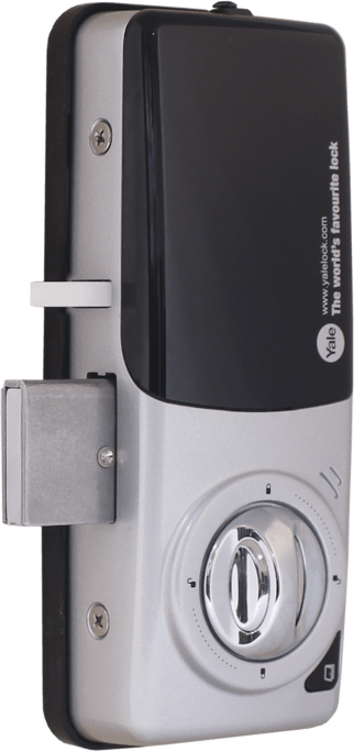 Cerrojo Slim / 11 mm / 40 Usuarios / Código PIN / Alarma / Cierre Automático / 4 Pilas AA / Puerto 9V / RF Opcional