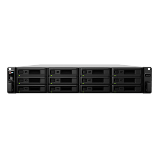 Unidad de Expansión Synology RX1217/RX1217RP | 12 Bahías de Disco | Compatible con RackStation 2U | Expansión de Volumen en Línea | Fuentes de Alimentación Redundantes (RX1217RP) | Administración DSM.