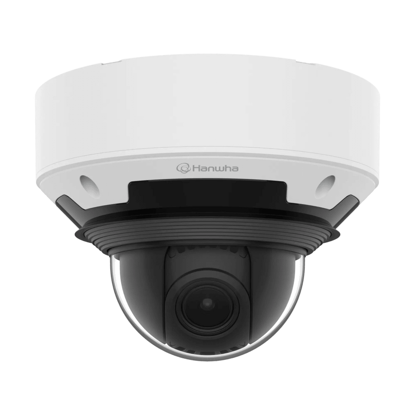 Cámara Domo Exterior Antivandálica AI 4MP / Sensor 1/1.8" CMOS / Zoom Varifocal Motorizado 2.0x (4.6-9.35mm) / WiseIR 30 mts / Inteligencia Artificial Avanzada / Detección Persona-Vehiculo-Matrícula / IP67-IP66-IP6K9K-IK11