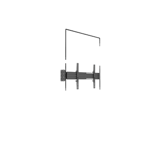 Soporte de Pared para TV / Pantallas 32-55 Pulgadas / Capacidad 30 kg / Compatibilidad VESA 100x100-400x400 mm / Ajustable / Gestión de Cables