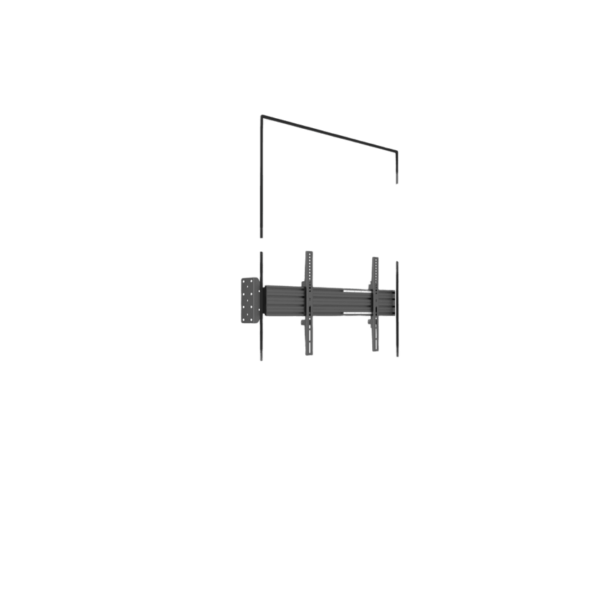 Soporte de Pared para TV / Pantallas 32-55 Pulgadas / Capacidad 30 kg / Compatibilidad VESA 100x100-400x400 mm / Ajustable / Gestión de Cables