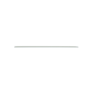 Canaleta LD3 de PVC rígido, con cinta adhesiva para instalación sin herramientas, 19.6 x 12 x 1828.8 mm, Color Blanco