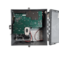 Energizador para Cerco Eléctrico AF-CR / 10,000 Volts / 10,000 Metros Lineales / Alimentación AC 127-220V o Solar / Control Remoto RF 433 MHz / Sistema de Alarma Integrado / Salida Auxiliar 12Vdc 1.5A / Respaldo con Batería Interna 4A