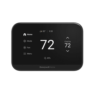 Termostato Inteligente ElitePRO S900 / Pantalla Táctil 4.3 pulgadas / WiFi + Bluetooth + Matter / Control 3H/2C Bomba Calor o 2H/2C Convencional / Sensor Humedad / Diseño Elegante Blanco o Negro / ENERGY STAR