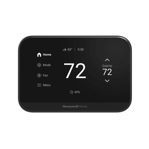 Termostato Inteligente ElitePRO S900 / Pantalla Táctil 4.3 pulgadas / WiFi + Bluetooth + Matter / Control 3H/2C Bomba Calor o 2H/2C Convencional / Sensor Humedad / Diseño Elegante Blanco o Negro / ENERGY STAR