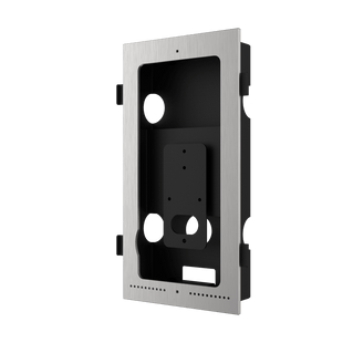 Carcasa Gang Box para Montaje Parcial Empotrado de Terminales Min Moe Serie DS-K1T673 / Para Empotrar