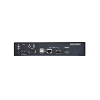 Extensor KVM sobre IP 4K HDMI | 3840x2160 @ 60Hz | Transmisión USB 2.0 | SFP Fiber 1Gbps | PoE IEEE 802.3at | AES 128-bit | Gestión Matrix CCKM