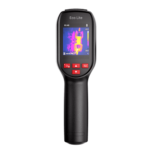 Cámara Térmica Eco Lite / Detector de 96 × 96 Píxeles / Medición de -20 °C a 550 °C / Autonomía 14 Horas / Diseño Compacto IP54 / Ideal para Hogar