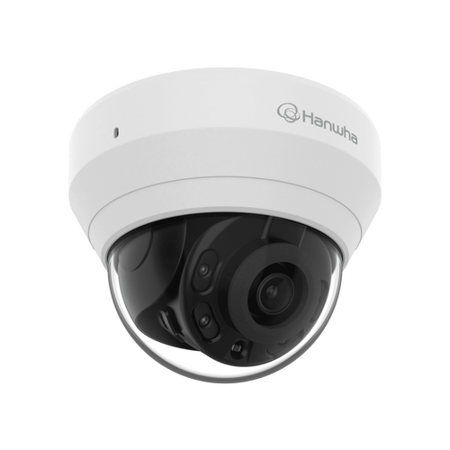 Cámara IP Tipo Domo Interior 4 Megapíxel / Lente 2.8mm / IR 20M / WDR 120db / H.265 & WiseStream / Micrófono Interconstruido
