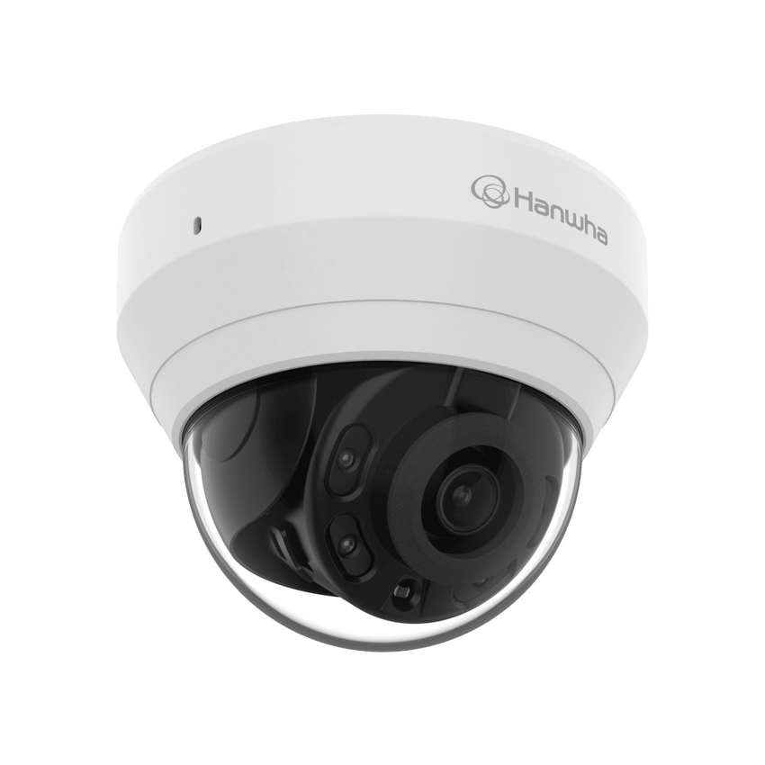 Cámara IP Tipo Domo Interior 4 Megapíxel / Lente 2.8mm / IR 20M / WDR 120db / H.265 & WiseStream / Micrófono Interconstruido