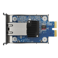 Adaptador de Ethernet E10G18-T1 | 10 Gbps / Compatible con PCIe 3.0 y 2.0 | Autonegociación de 4 u 8 Canales | Perfil Bajo y Altura Completa | Compatibilidad con Synology DSM 6.1.7 o Posterior.