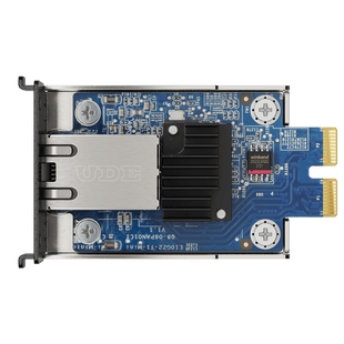 Adaptador de Ethernet E10G18-T1 | 10 Gbps / Compatible con PCIe 3.0 y 2.0 | Autonegociación de 4 u 8 Canales | Perfil Bajo y Altura Completa | Compatibilidad con Synology DSM 6.1.7 o Posterior.