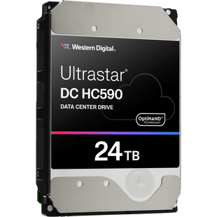 Disco Duro Ultrastar Data Center HC590 / 24TB CMR / Plataforma 11 Discos / HelioSeal Helio / 7200 RPM / SATA 6Gb/s SAS 12Gb/s / ePMR OptiNAND / ArmorCache WCD-WCE / 5 Años Garantía