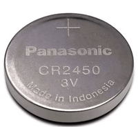 Batería de Litio tipo Moneda 3V / CR2450/ 1pza ( Batería no recargable )