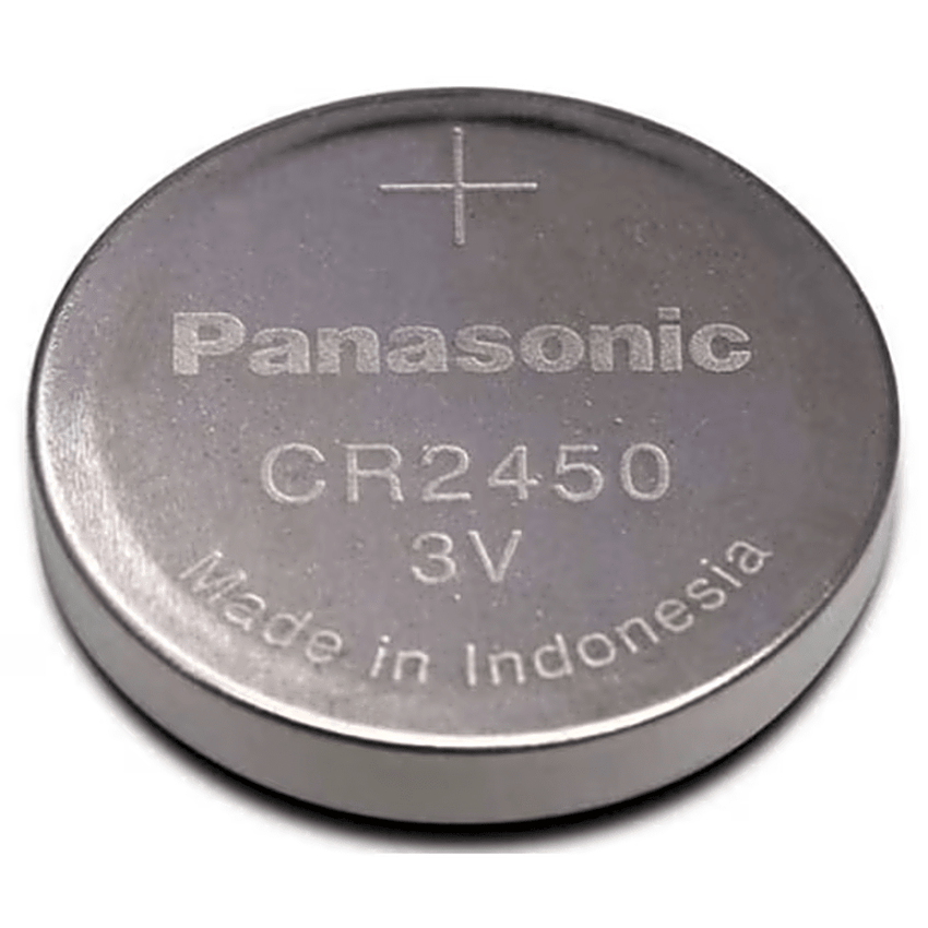 Batería de Litio tipo Moneda 3V / CR2450/ 1pza ( Batería no recargable )