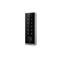Teclado Esclavo con Lector de Tarjetas Virtuales Bluetooth y Códigos QR / Tarjetas MIFARE y PROX EM / Contraseñas / RS-485 Wiegand OSDP / Frecuencias 13.56 MHz y 125 KHz / Autenticación Tarjeta PIN QR Bluetooth / Táctil