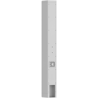 Columna de Altavoces Lineales DS-QAP54R15-2 / 2.25 Pulgadas / 150 W / 12 Unidades con Imán de Neodimio / Ángulo de Cobertura Horizontal 160° / Nivel Máximo de Presión Sonora 117 dB @ 1 m / Negro o Blanco
