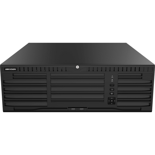 [AcuSeek] NVR 32 Megapixel (8K) / 64 Canales IP / AcuSense / ANPR / Conteo de Personas / Heat Map / 16 Bahías de Disco Duro / 2 Tarjetas de Red / Soporta RAID con Hot Swap / 2 HDMI en 8K / Soporta POS / Alarmas I/O / ACU