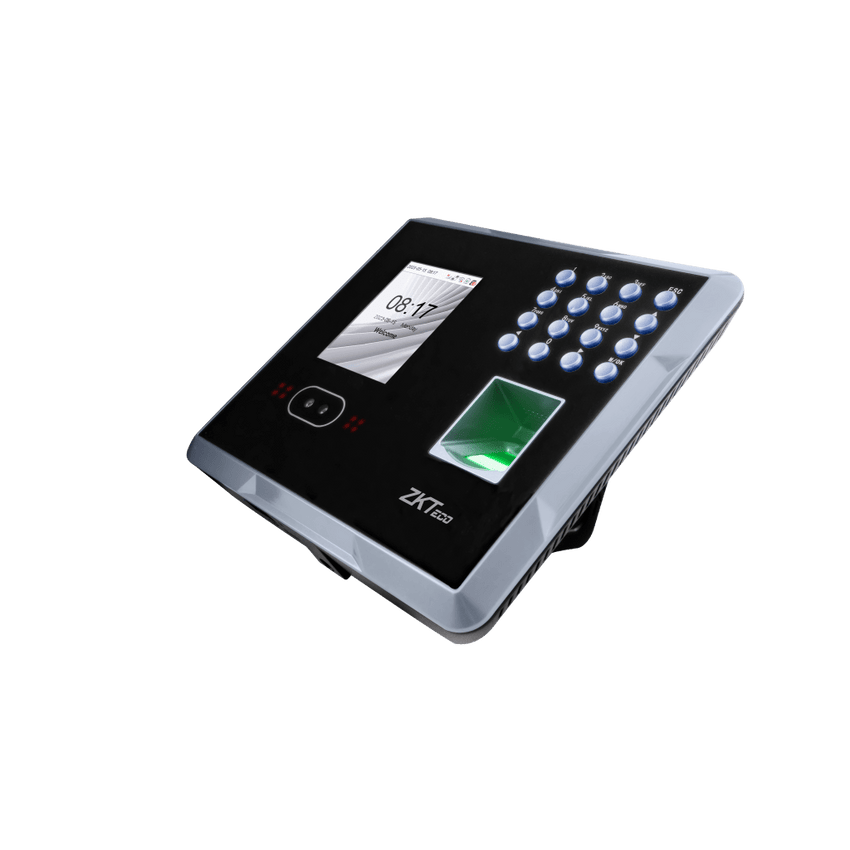 Terminal Multi-Biom�trica de Asistencia y Control de Acceso / Reconocimiento Facial, Huella y Tarjeta / 2,000 Usuarios / 1,500 Rostros / 2,000 Huellas / 100,000 Eventos / TCP/IP Wi-Fi USB / ADMS / Pantalla 2.8" TFT