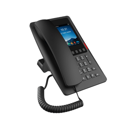 TELEFONO IP WI-FI HOTELERO C/POE C/PUERTO USB P/CARGA Y PANTALLA LCD D/3.5IN