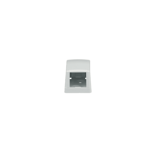 Caja de Montaje en Superficie, Para 1 Módulo Mini-Com, Color Blanco