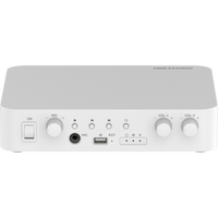 Amplificador | Bluetooth | 2 Canales | 40 W por Canal | 100V | Hik-Connect | Una Zona | Musica Ambiental